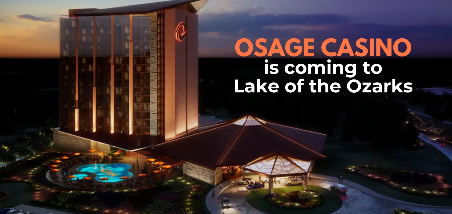 Rendering of the Osage Casino coming to Lake of the Ozarks